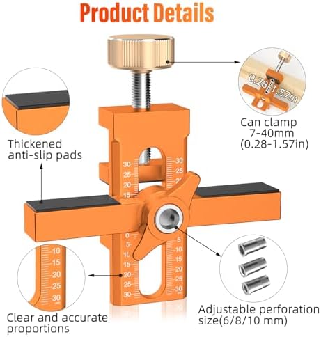 Marque+Mots-clés de_core+_+Attributs+: Branded 2-in-1 Cadeture Door Fixation Tool  
Attributs: with 3 Drill Bits, Adjust