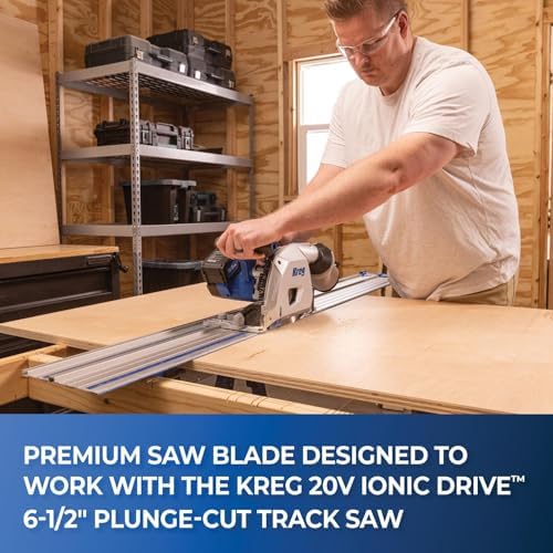 Kreg KSBACS40TK Adaptif Cuttingsystem 48-Tooth Saw Blade - Carbide-Tipped Circular Blade - Pour Travaux en Bois & Projet