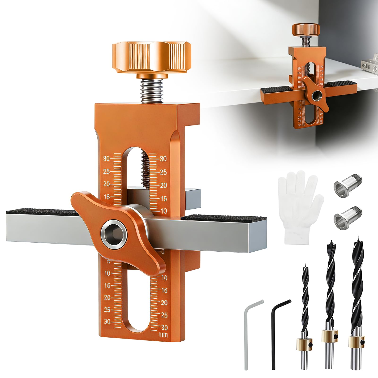 Titre de produit optimisé pour les mots-clés canadiens : Coffre-fort Doors Mounting Jig - Aluminium Alloy 2-in-1 Cabinet